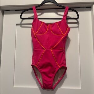 Pink and Yellow Kids Dance Costume